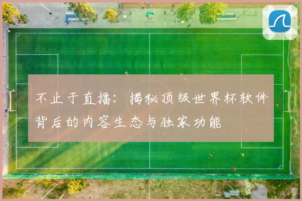 不止于直播:揭秘顶级世界杯软件背后的内容生态与独家功能